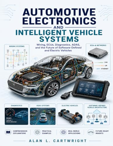 AUTOMOTIVE ELECTRONICS AND INTELLIGENT VEHICLE SYSTEMS: Wiring, ECUs, Diagnostics, ADAS, and the Future of Software-Defined and Electric Vehicles