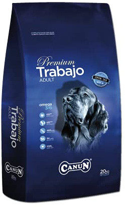 Pienso para Perros Adultos para Todas Las Razas y tamaños Rico en Pollo Alimento seco para Perros 20 kg Canun Trabajo