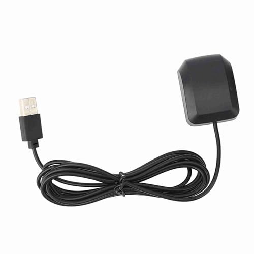 GPS-Navigationsmodul für Laptop, Tablet-PC und andere Geräte mit USB-Schnittstelle,GPS-Empfänger, Navigationsmodul, Notebook-GPS-Adapter, Portables Navigationssystem | Hochpräzises GPS-Modul mit TCXO 0,5ppm und Multi-Konstellationsunterstützung für schnellen Hot-Start EEPROM-Konfiguration
