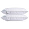 Threads For Bed Natural Feather & Down Pillows Pack of 2, Luxury Sleeping Pillow with Downproof Dual Layer Cover, Medium/Soft Density Support Pillow For Back & Side Sleeper - 19x29