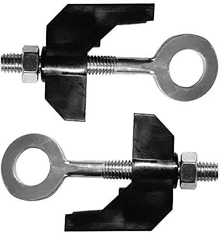 cyclingcolors 2x Fahrrad GAZELLE kettenspanner M6x65mm stahl mit muttern Øachsen 10-11mm