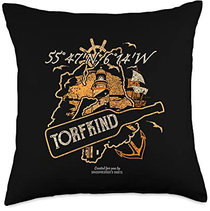 Whisky Islay Single Malt Scotch Peat Child Whisky Throw Pillow