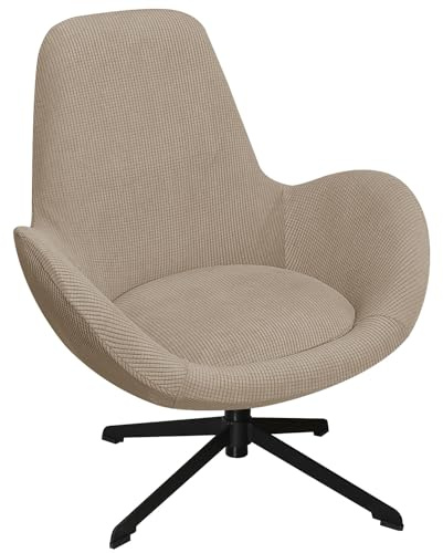 JORTUIO Stretch Jacquard Stuhlhussen Büro Hochlehner Stuhlbezug Esszimmerstuhlbezug mit Armlehne Sesselbezug Schonbezug Schutzhülle Abnehmbar Waschbar für Hochzeit Party Hotel Bankett (Color : #4)