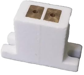 AMNOUR Portalampada for proiettore Lampadina alogena portalampada in Ceramica G6.35 GY6.35 GZ6.35 Portalampada alogeno al tungsteno portalampada in Porcellana