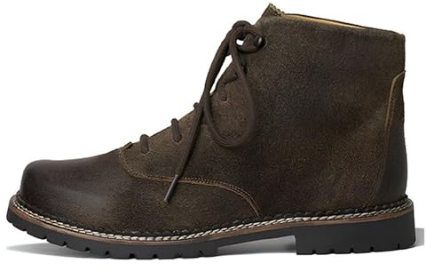 Spieth & Wensky Dolch Boot Traditionella skor havreskor stövlar getläder brun, BRUN, 46 EU
