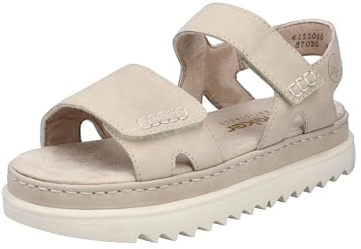 Rieker dam 61550 remsandaler, beige, 39 EU, Beige, 39 EU