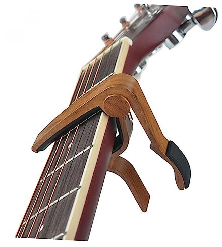 UPKOCH Kapodaster Für Gitarre Mit Schnellwechselsystem Gummipolsterung Für Sicheren Halt Geeignet Für Akustikgitarren Gitarren Klemme Zum Einfachen Anbringen Und Lösen