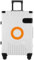 OZWYCY Rollkoffer Gepäck, Outdoor-Reisekoffer, Studentenkoffer, Trolley-Koffer Mit Aluminiumrahmen, Universal-Rollen-Trolley Reisekoffer(White)