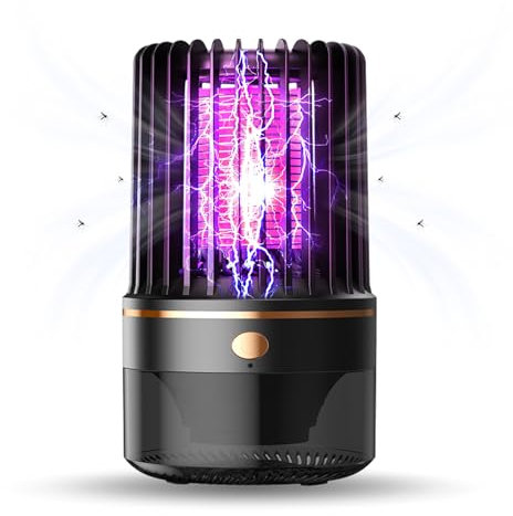 2025 Zanzariera Elettrica | 3-In-1 Ricaricabile Lampada Antizanzare | 4200V Trappola per Zanzare Interni Esterni Casa, Cucina, Giardino | 1200FT² Copertura Dispositivo Anti Zanzare Lampada Insetti