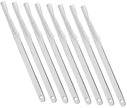 LOORGVEL 8 Pezzi Kit Attrezzi Pedicure in Acciaio Inossidabile Rimuovi Morta e Strumenti Professionali per Piedi Portatile per Unghie e Talloni
