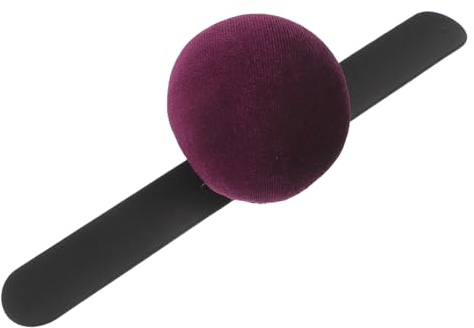 Samt Nadelkissen Am Handgelenk für Designer, Elastisches Modell 1 Stück | Sicherer Halt für Stecknadeln, Leichtes Kompaktes Design, Geeignet für Selbstgemacht Näharbeiten und Bastelprojekte
