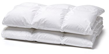 White Cloudz Daunendecke „Graz“ – 90% europäische Daunen | 240 × 220 cm – Sommer | Atmungsaktiv & hypoallergen | Nomite | Downpass