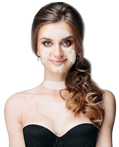 Face Wrinkle Patches, 11pcs Reusable Silicone Anti Aging Chest Patch Neck Wrinkle Pads, Reducing and Smoothing Wrinkles Around Forehead, Eye, Mouth & Upper Lip