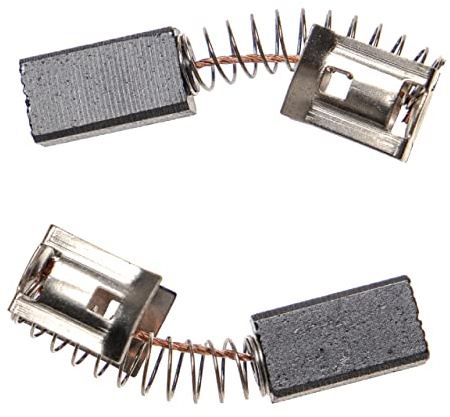 vhbw 2x escobilla carbón 16 x 8 x 5 mm compatible con Hilti TE1 | TE10, TE5, TM8, SD45, SR16 SX E94, SU25 herramientas + resorte