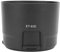 214 ET‑83D Camera Lens Hoods Sun Shade Protector for Canon EF 100-400mm f/4.5-5.6L IS II USM Lens,Black