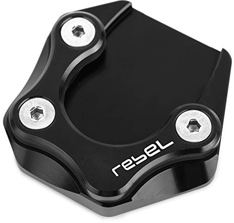CXEPI Motorrad Seitenständer Vergrößern Fuß-Verbreiterung Ständer Platte Pad für Moto Rebel CMX 300 500 CMX300 CMX500