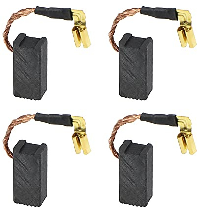 eMagTech - Escobillas de carbón para motor (repuesto compatible con DeWalt DWE4120/DWE4120N/DWE4011/N097696, accesorios amoladora angular