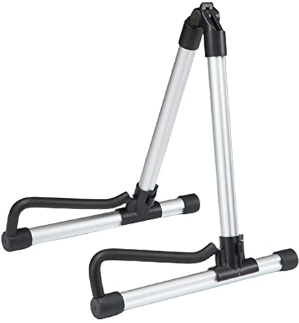 Newaner Universal Tragbarer A-Frame-Gitarrenständer für Akustikgitarre, E-Gitarre & Bassgitarre
