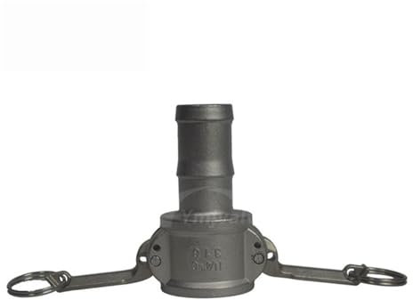 SarUel SS 304 BSP Tipo C Acero Inoxidable 1/2 3/4 1 1-1/4 1-1/2 2 2-1/2 3 4 Conector de Adaptador de conexión rápida (Size : 2)