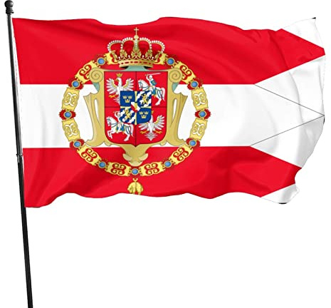 Bandera De Jardín 90X150cm Bandera De Polonia Lituania Banners Impresión Banderin Resistente Al Viento Flag Para Balcón Decoración Fiesta