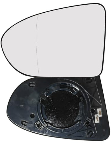 KYYET Left Side Wing Mirror Glass Heated Fits for Nissan Qashqai J10 2007 2008 2009 2010 2011 2012 2013