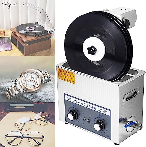 Vinyl Record Cleaner 6L Ultrasonic 7-12 Inch 4 Records Cleaning Machine 220V - Effective and Efficient Vinyl Cleaning Solution