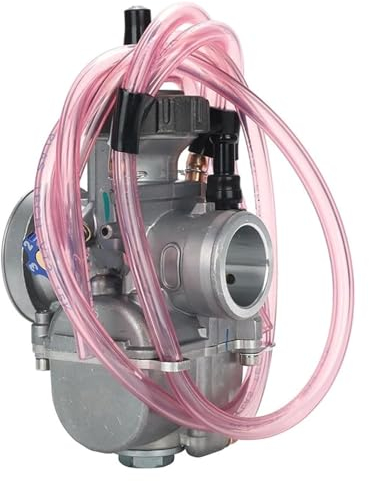 JSRVQKMS FÜR PWK 24 26 28 30 32 34mm Carburador Für 85 110 250 300cc ATV Quad Scooter Dirt Pit Bike MX Motor Vergaser Motorrad Carb Motorrad Vergaser Benzinmotor(Color:24MM)