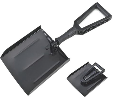Pelle à Neige légère, Pelle à Neige Pliable | Pelle à Neige Robuste,Pelles d'hiver pour la Neige, Pelle Utilitaire Portable avec Sac, Pelle à Neige Ergonomique multifonctionnelle pour Le déneigement,