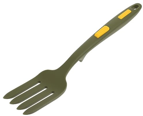 Cabilock Forchetta in Silicone per Casa Bordi Lisci senza Bave, Forchetta da Cena Multifunzione per Ristoranti e Campeggio
