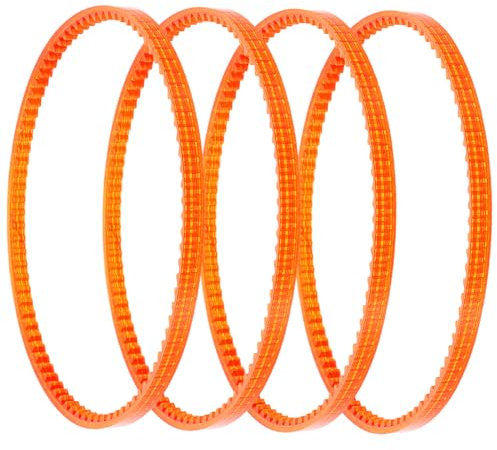 NOLITOY 4pcs Cotton Candy Maker Plastic Belts Reusable Portable Replacement Parts for Indoor Snack Kiosks