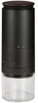 Cpolebev Electric Grinder Portable Grinder USB Charging Coffee Grinder Automatic Coffee Grinder for Espresso Black
