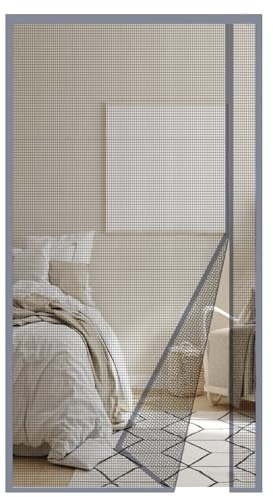 akgao Zanzariera Magnetica Vetroresina 95x240cm, Apertura Laterale Rinforzato Zanzariere per Finestre, Autosigillante Durevole Tenda Zanzariera Porta per Scorrevo Cucina Camera Letto Patio | Apertura Laterale Rinforzato Zanzariere per Finestre, Autosigillante Durevole per Scorrevo Cucina Camera Letto Patio