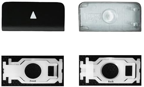 CTBDZ Pfeil Tastenkappe mit Scharnieren Ersatz für MacBook Pro A2141 A2251 A2289 A2179 A2337 A2338 A2442 A2485 A2681(M1 M2) (Up Arrow Key)