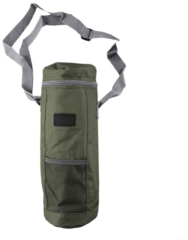 Yhenlovtt Oxford Sac isotherme pour bouteille d'eau avec sangle de 2 l pour boissons et boissons froides Vert 2 l