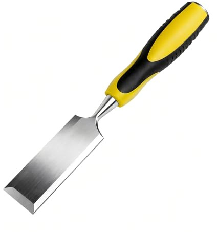 BJDSI 1.5 Wood Chisel,Square Chisel,Long Handle,Full-Tang,Sharp,High Hardness.