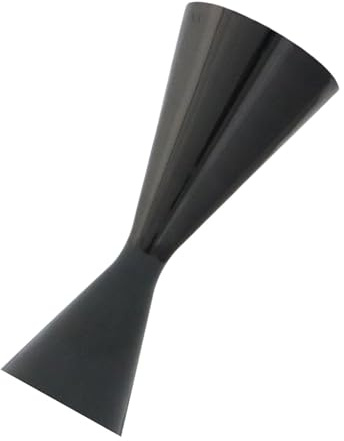 AMISENK Jigger de cóctel multifuncional de acero inoxidable 304 portátil con herramienta de medición de líquidos de marcado transparente