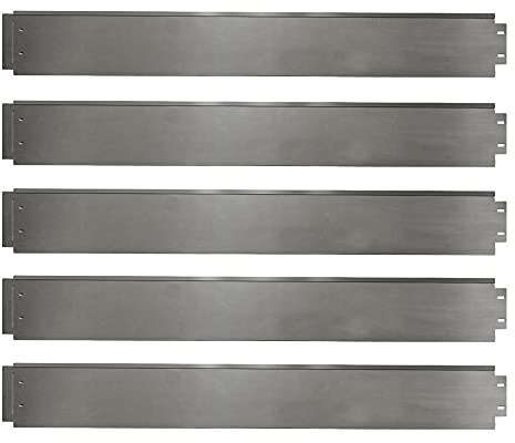 Bordure de gazon en métal galvanisé (5m 10m 15m 20m 25m 30m 35m 40m 45m 50m 100x14 cm ou 100x18 cm) Länge 25m - Höhe 14cm Silber