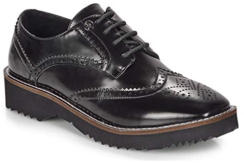 CHATTAWAK dam 8CARLANOIR39 Oxford sko, Noir, 39 EU, svart, 39 EU