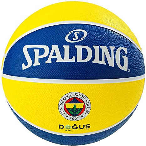 Spalding FC Barcelona Basketball aus Gummi, Replik Unisex Erwachsene