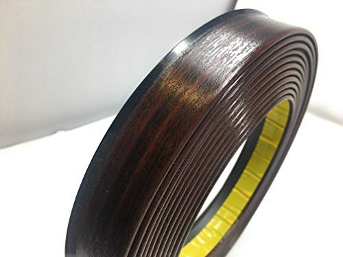Mahagonie Flachleiste Abdeckleiste Klebeleiste Fensterleiste Länge 5m 3mm 20 mm mit Lippe 4.-/1 m