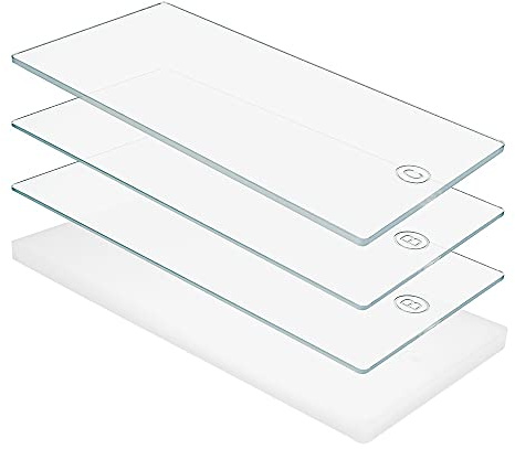 Ideen mit Herz Ersatzplatten für Präge- & Stanzmaschine, 15cm x 30cm, 4 Platten