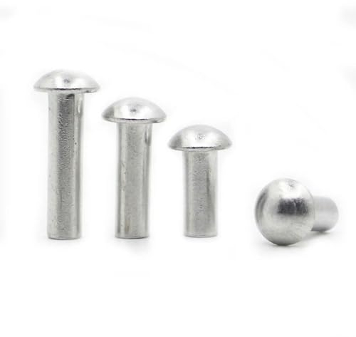 10–50 Stück GB867 M2 M2,5 M3 M4 M5 M6 M8 Aluminium-Vollrundkopfniet, Legierung, selbststeckender Niet, 3 mm, M4, 20 Stück