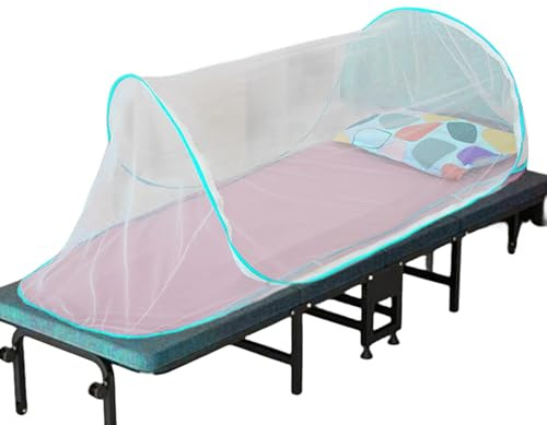 Eteslot moskitonetz Reise, faltbares moskitonetz moskitozelt pop up, Ultraleichtes Schlafsack-Fliegennetz, Camping-Fliegennetzbett, Sommerzubehör für Campingreisen