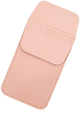 HAPINARY Étui à Stylo en Cuir PU Rose, Protège-poche Chemise Homme