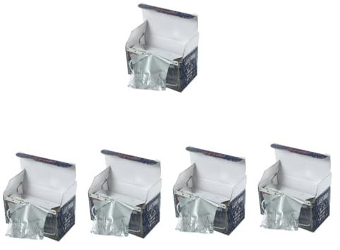 FOMIYES 5rolls Hair Perm Tin Foil Versatile Aluminum Foil Sheets for Salon Nail Art Diy Hair Coloring