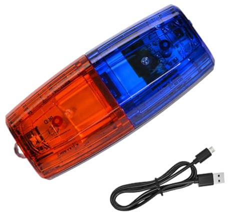 Lumière d'avertissement personnelle, lumière clignotante d'épaule – Lumière de sécurité pour course à pied de nuit | Lumière d'avertissement de sécurité personnelle, lampe de poche rouge bleue pour le