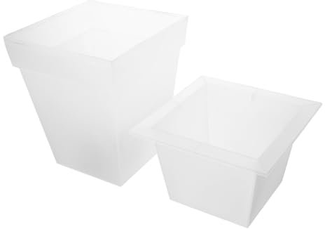 BAZEITFLOW Fioriera Luminosa da Decorativo per Esterni Fioriera da Esterno Atmosfera e Illuminazione