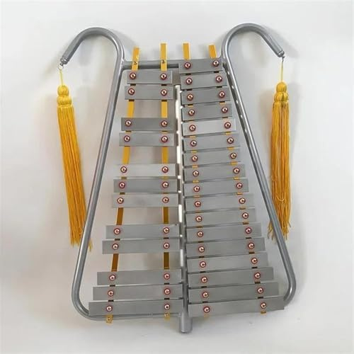Glockenspiel-Set, 27-Ton-Aluminium-Xylophon, leicht und einfach zu bedienen, ideal für Kinder und Erwachsene