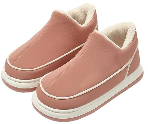 Pantofole Donna Calde - Pantofole Invernali Alte E Comode Foderate in Pile per Interni Ed Esterni con Suola Spessa E Morbida Comode
