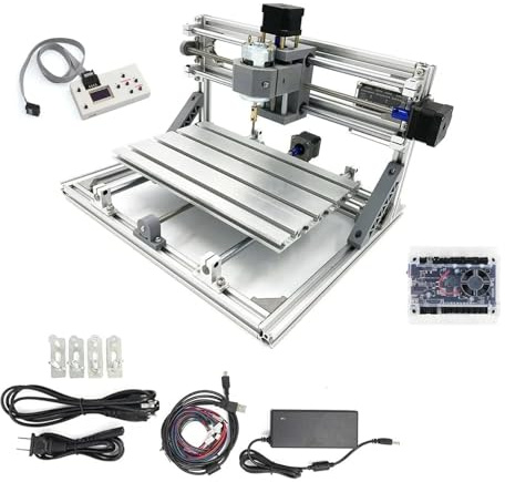 BQHHWTZ GRBL CNC 3018 - Fresatrice per legno a 3 assi con driver offline